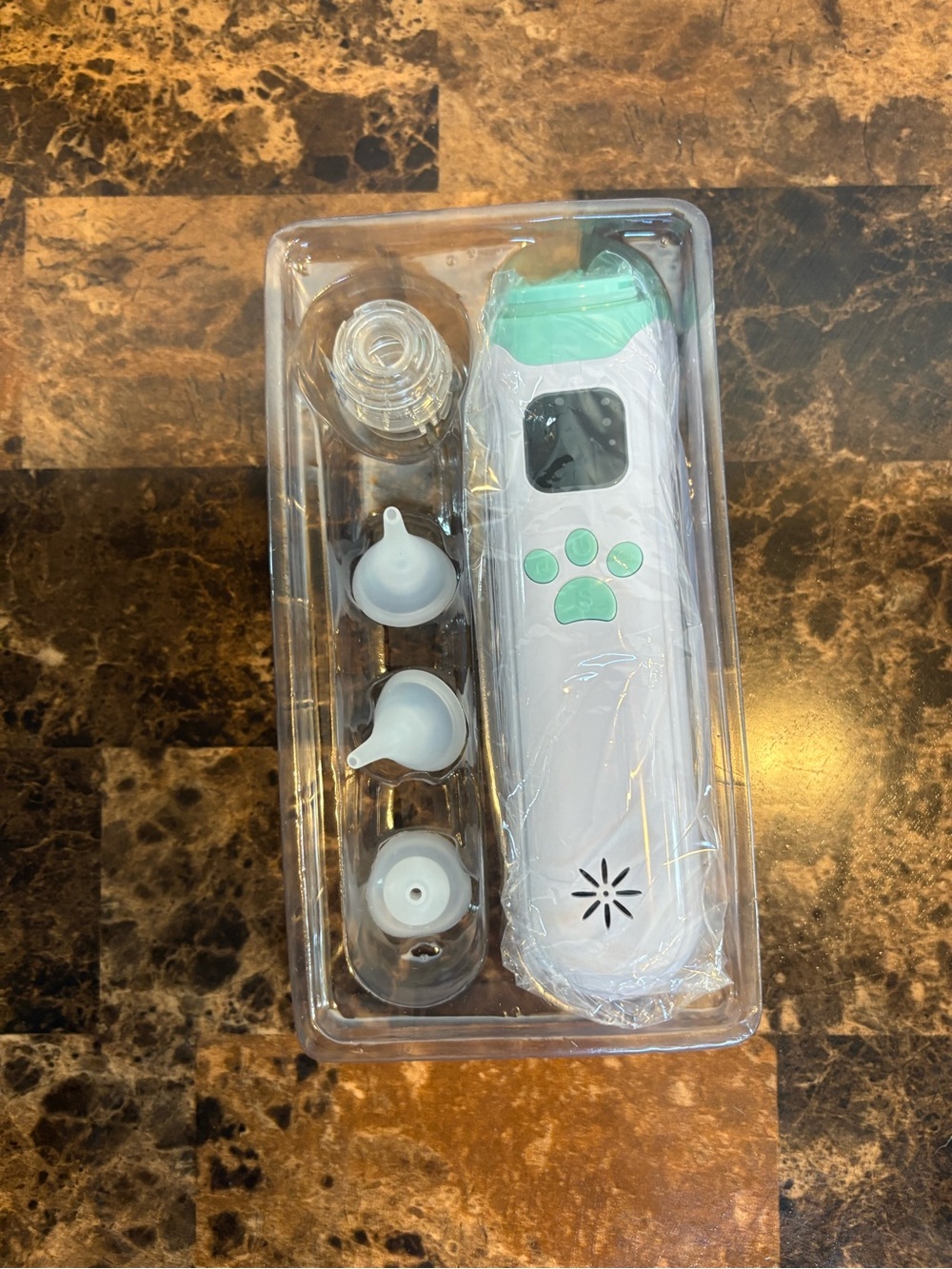 White & Mint Digital Ear Thermometer – Reliable No-Contact Readings
